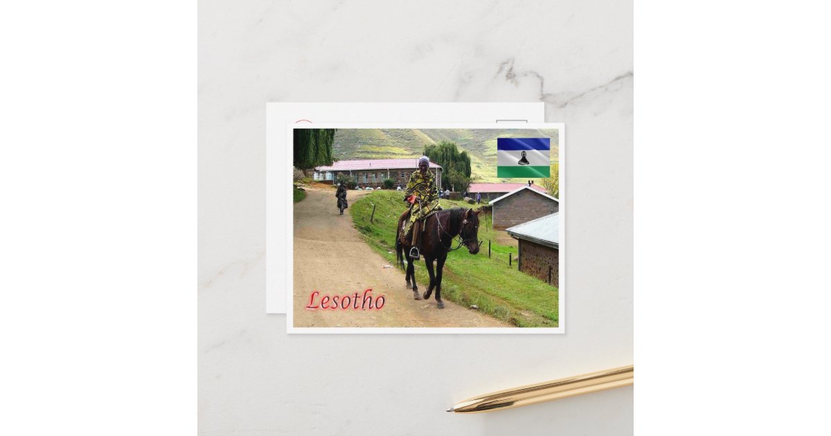 Lesotho - Basotho - Postcard | Zazzle