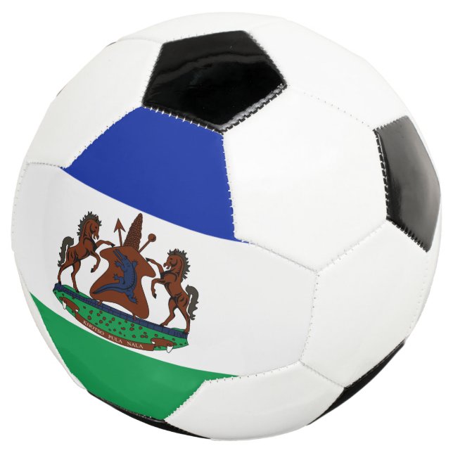 lesotho emblem football (Three Quarter)
