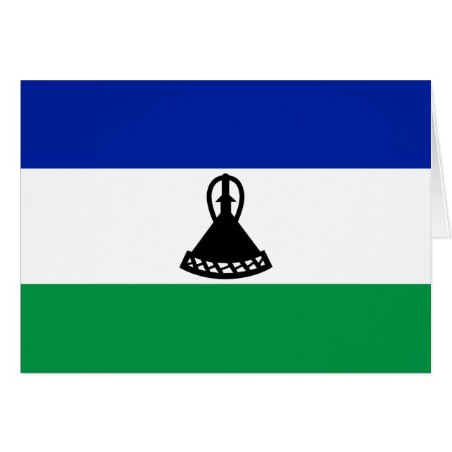 Lesotho Flag (Front Horizontal)