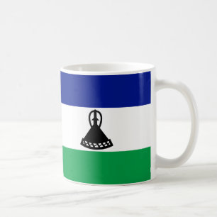 Lesotho Flag Ceramic Mug