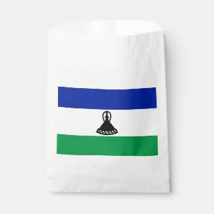 Lesotho Flag Favour Bags