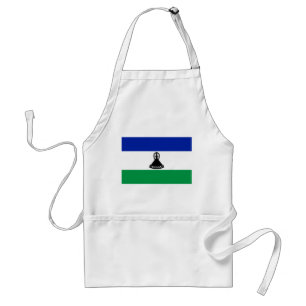 Lesotho Flag Standard Apron