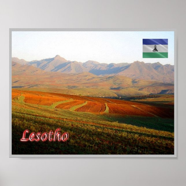 Lesotho - Landscape - Poster (Front)