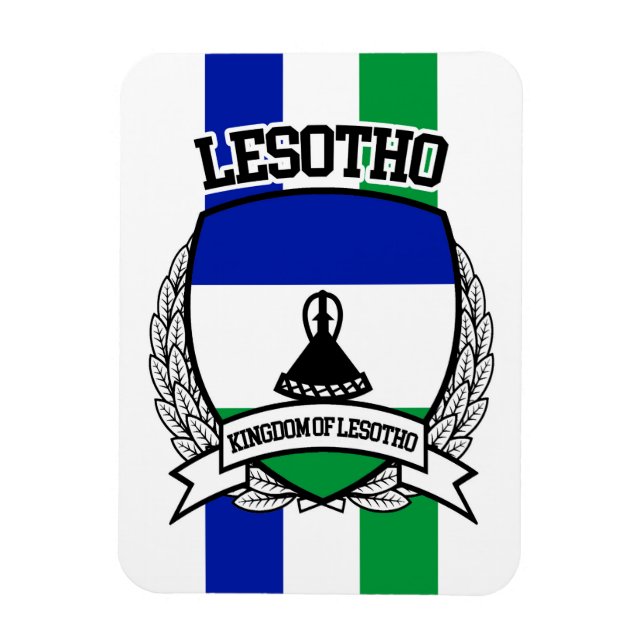 Lesotho Magnet (Vertical)