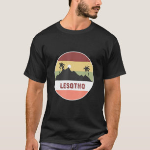 Lesotho Mountain And Palms T-Shirt