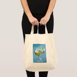 Lesotho South Africa Ski poster Tote Bag