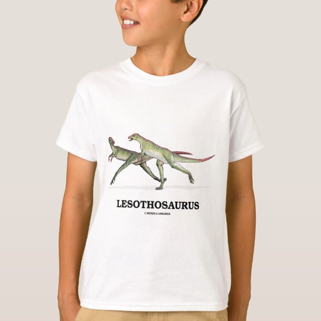 Lesothosaurus (Ornithischian Dinosaur) T-Shirt (Front)