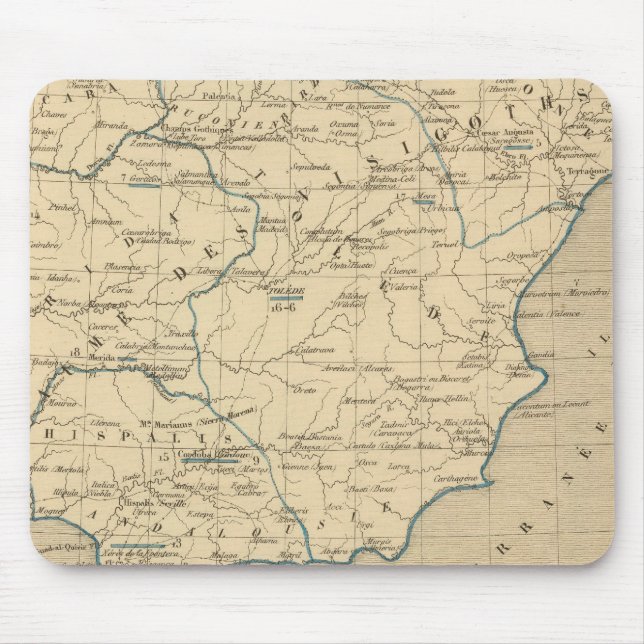 L'Espagne 585 a 756 Mouse Mat (Front)