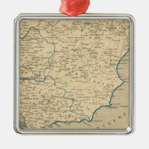L'Espagne sous les Romains 409 ans apres JC Metal Tree Decoration