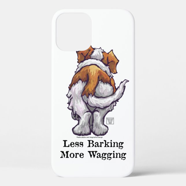 Less Barking, More Wagging Case-Mate iPhone Case (Back)