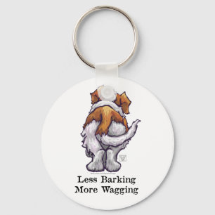 Less Barking, More Wagging Key Ring