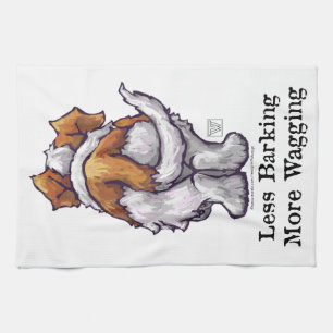 Less Barking, More Wagging Tea Towel