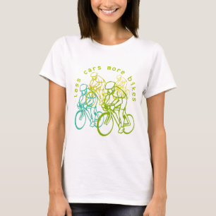 Less Cars More Bikes T-Shirt