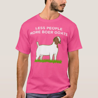 Less People Boer Goat Owner T-Shirt