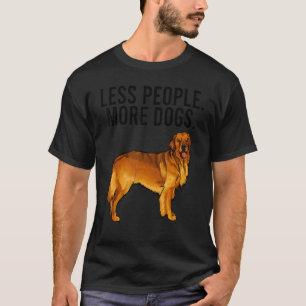 Less People More Dogs Golden Retriever Introvert T-Shirt