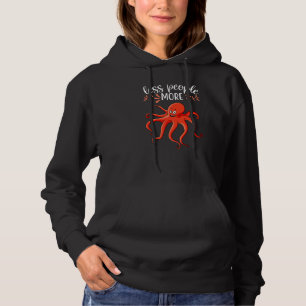 Less People More Octopuse I Kraken I Kids Octopus Hoodie