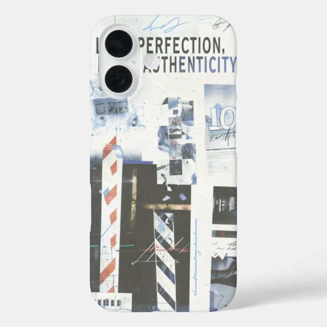 Less Perfection More Authenticity Phone Case – Mod (Back)