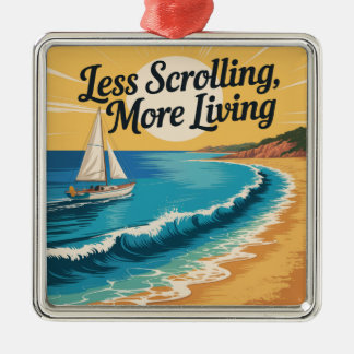 Less Scrolling, More Living Metal Tree Decoration