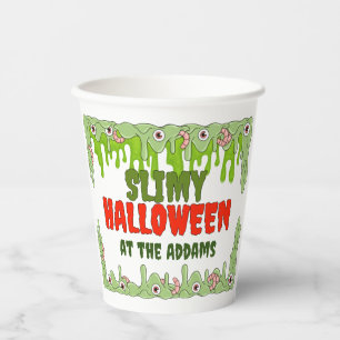 Less Slimy Halloween Paper Cup