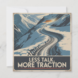 Less Talk. More Traction Invitation