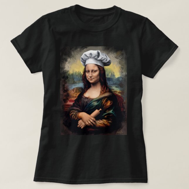 Less Talking More Cooking  T-Shirt (Design Front)