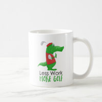 Less Work More Golf Funny