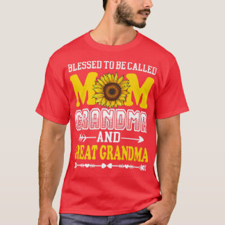 lessed To Be Called Mum Grandma For Mother's Day  T-Shirt