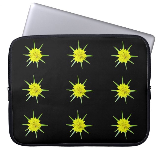 Lesser Goats-beard Wild Flower Laptop Sleeve (Front)