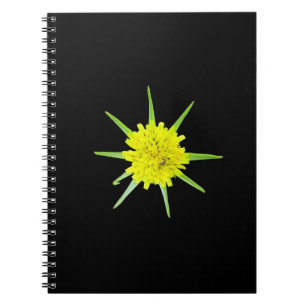 Lesser Goats-beard Wild Flower Spiral Notebook