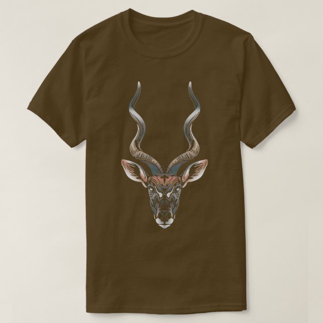 Lesser kudu antelope T-Shirt (Design Front)