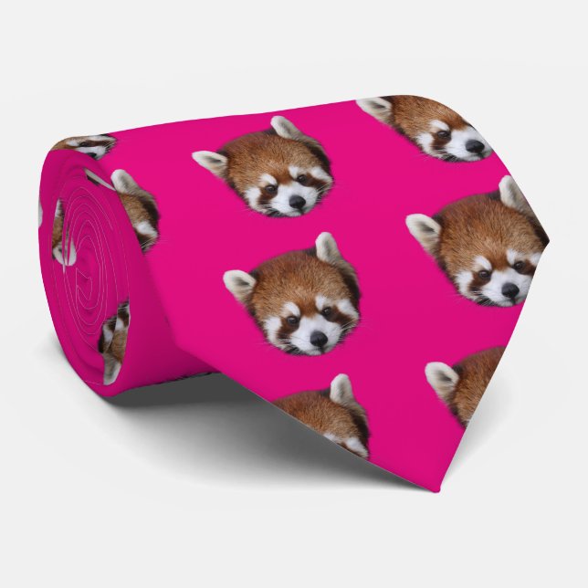 Lesser Panda Tie (Rolled)