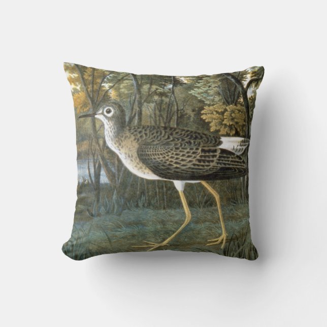 Lesser Yellowlegs Cushion (Front)