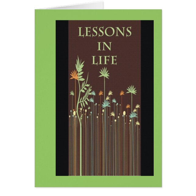 Lessions in Life (Front)