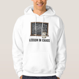 Lesson in Chaos Academic Burnout Vibes Hoodie