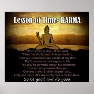Lesson of Time ~ KARMA Poster