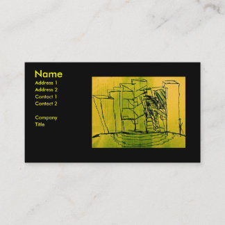 LESSON PLAN CITY BUSINESS CARD