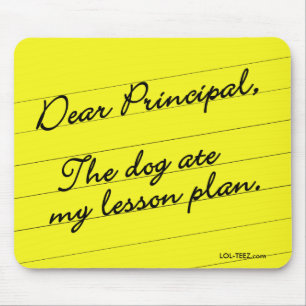 Lesson Plan Mouse Mat