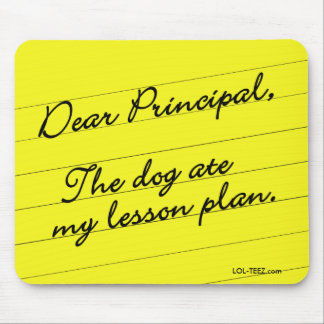 Lesson Plan Mouse Mat