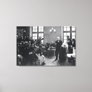 Lesson with Doctor Charcot at the Salpetriere Canvas Print