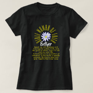 Lessons Fr Bible Women of Faith Esther Christian T-Shirt