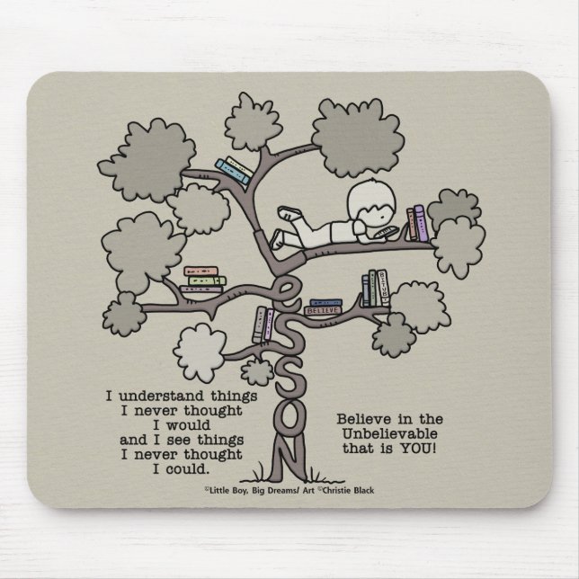 Lessons Learned Mouse Mat (Front)