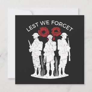 Lest We Forget  Holiday Card