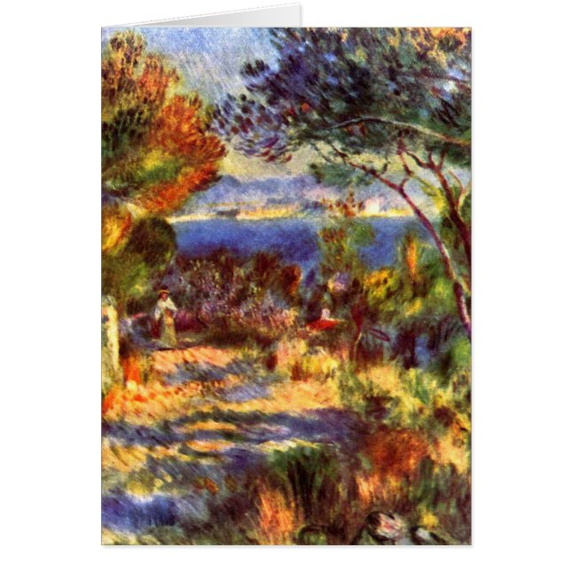 L'Estaque by Pierre Renoir, Vintage Impressionism (Front)