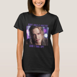Lestat Rock Star What Does It Sticker T-Shirt