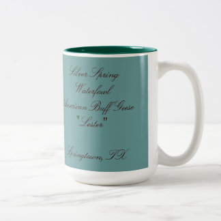Lester Coffee Mug... Two-Tone Coffee Mug