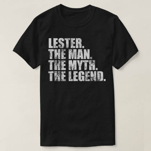 LesterLester Family name Lester last Name Lester S T-Shirt (Design Front)