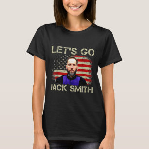 Let39s Go Jack Smith American Flag Summer T-Shirt