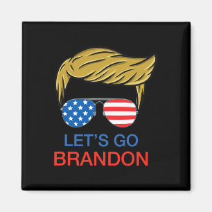 Let#39;s Go Brandon Chant Funny Biden Political Tr Magnet