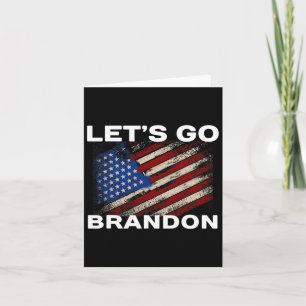 Let#39;s Go Brandon Flag Joe Biden Donald Trump Pa Card