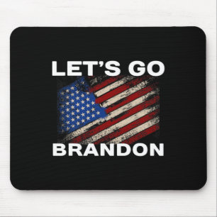 Let#39;s Go Brandon Flag Joe Biden Donald Trump Pa Mouse Mat